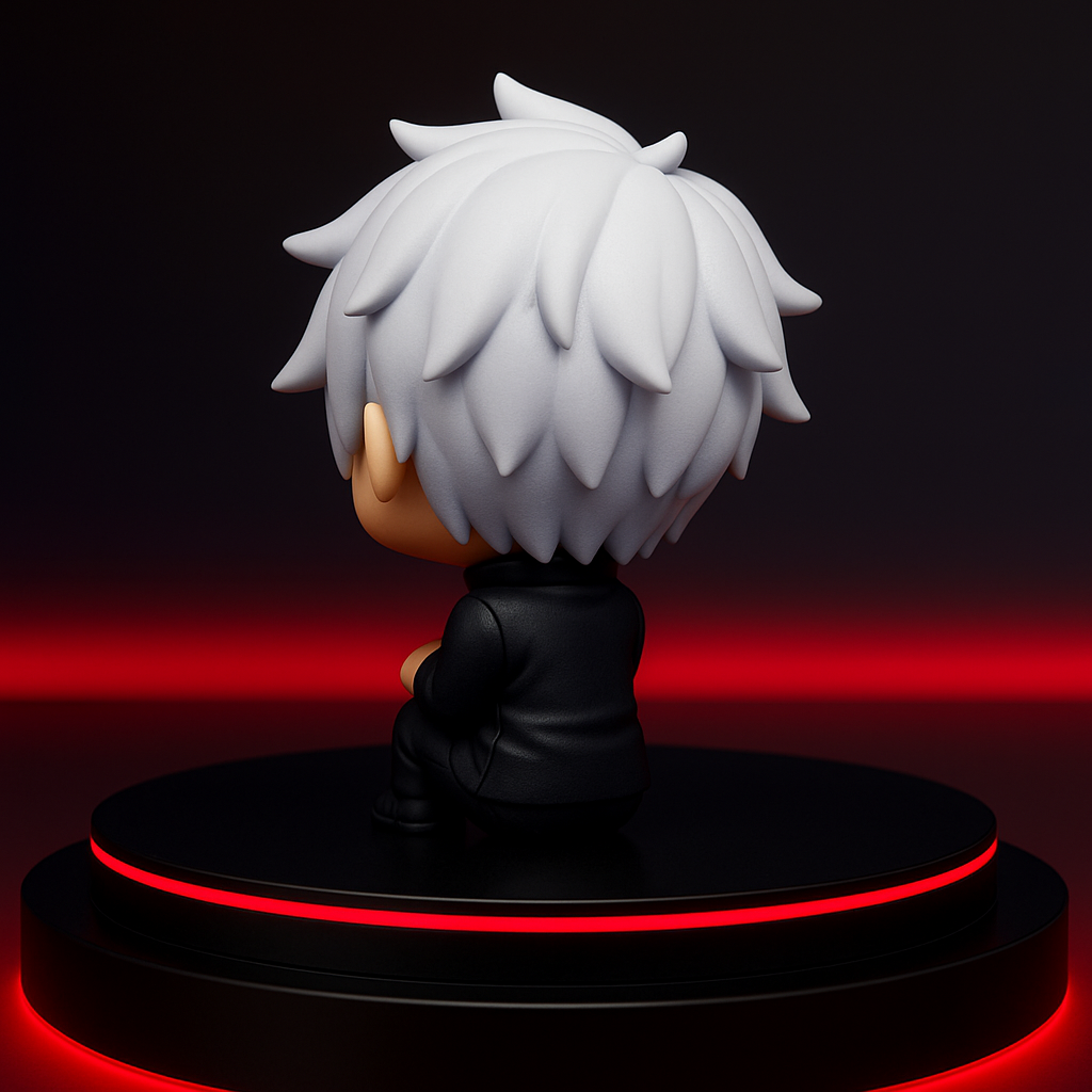 Gojo Satoru Jujutsu Kaisen Figure - 9cm Kawaii Q Version - Premium PVC Anime Collectible