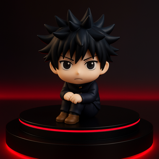 Megumi Fushiguro Jujutsu Kaisen Figure - 9cm Kawaii Q Version - Premium PVC Anime Collectible
