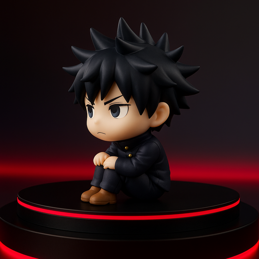 Megumi Fushiguro Jujutsu Kaisen Figure - 9cm Kawaii Q Version - Premium PVC Anime Collectible