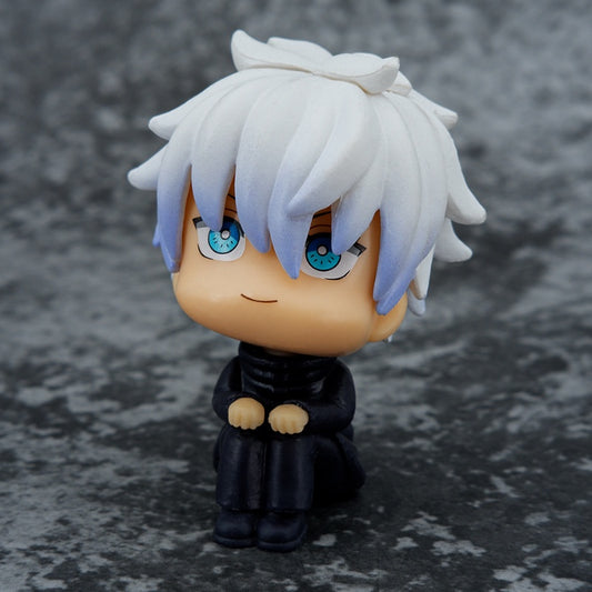 Gojo Satoru Jujutsu Kaisen Figure - 9cm Kawaii Q Version - Premium PVC Anime Collectible
