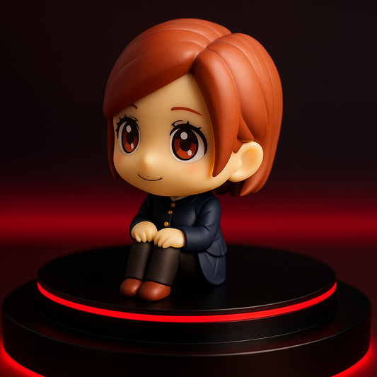Nobara Kugisaki Jujutsu Kaisen Figure - 9cm Kawaii Q Version - Premium PVC Anime Collectible