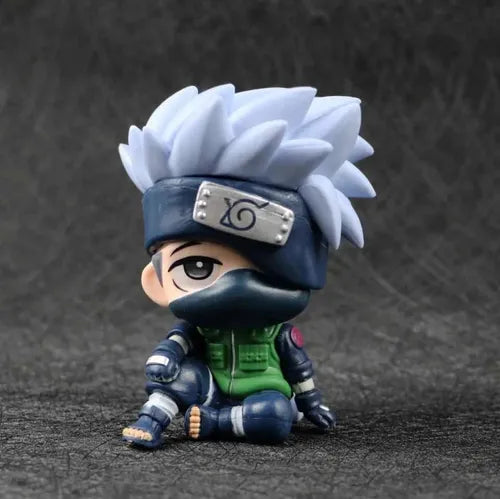 Kakashi Hatake Naruto Figure - 9cm Kawaii Q Version - Premium PVC Anime Collectible