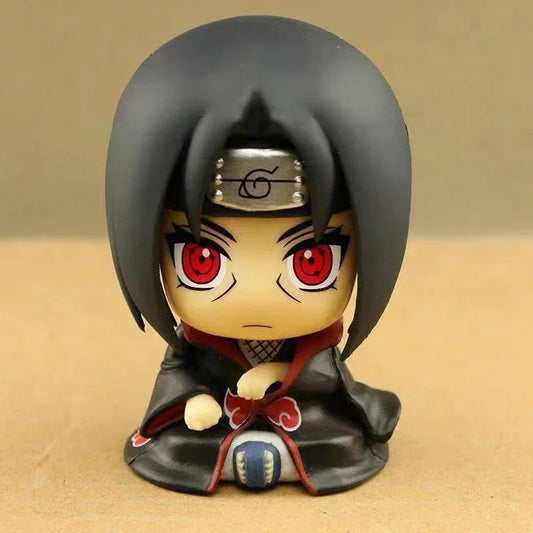 Itachi Uchiha Naruto Figure - 9cm Kawaii Q Version - Premium PVC Anime Collectible