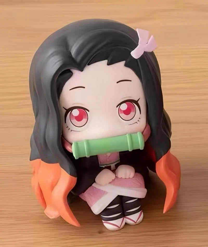 Nezuko Kamado Demon Slayer Figure - 9cm Kawaii Q Version - Premium PVC Anime Collectible