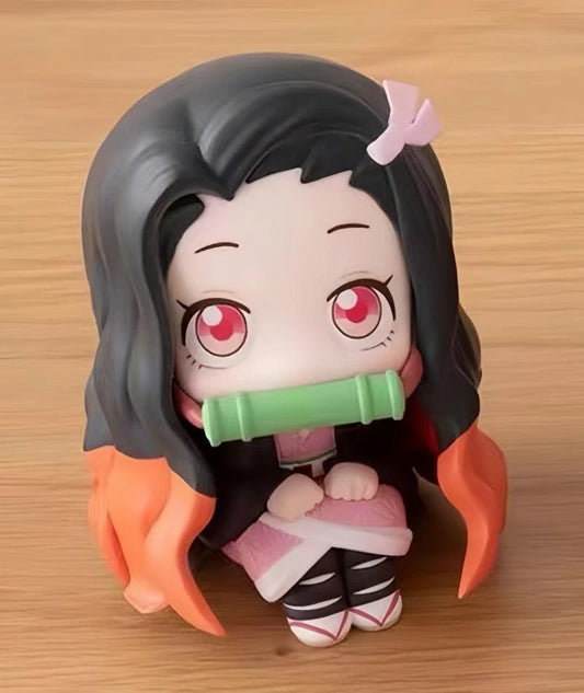 Nezuko Kamado Demon Slayer Figure - 9cm Kawaii Q Version - Premium PVC Anime Collectible