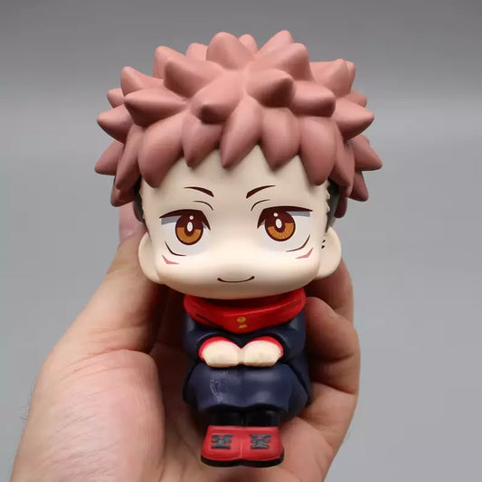 Yuji Itadori Jujutsu Kaisen Figure - 9cm Kawaii Q Version - Premium PVC Anime Collectible